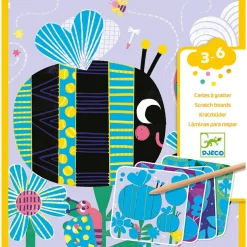 Hot Cartes à gratter pour les petits Toutes petites bêtes Activités Manuelles