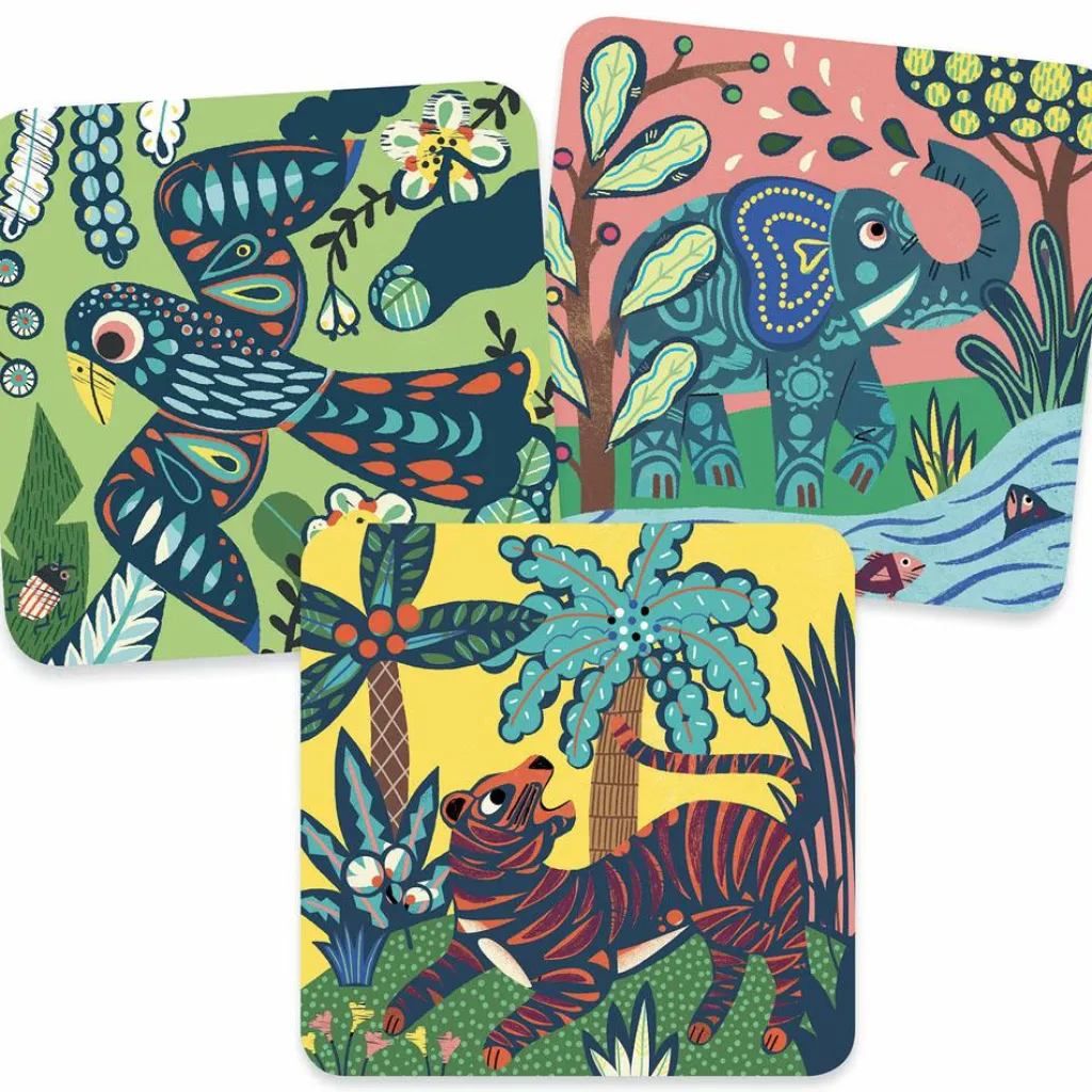 Hot Cartes à gratter pour les petits Grosses bêtes Activités Manuelles