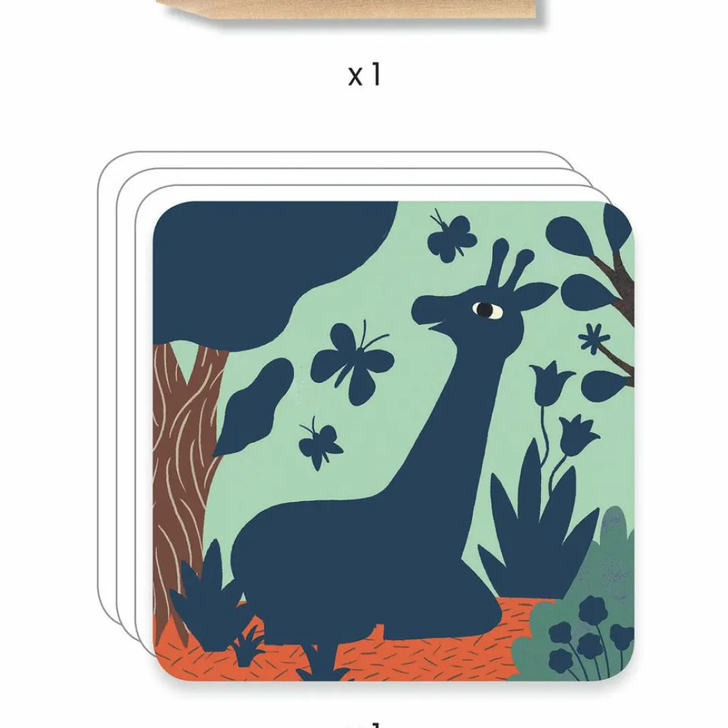 Hot Cartes à gratter pour les petits Grosses bêtes Activités Manuelles