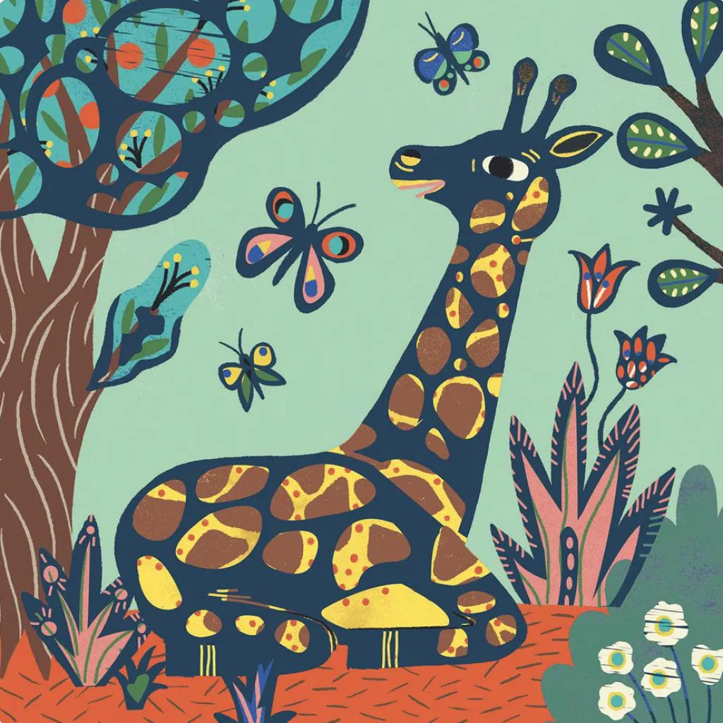 Hot Cartes à gratter pour les petits Grosses bêtes Activités Manuelles