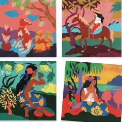 Discount Cartes à peindre Inspired by Paul Gauguin Dessin Et Peinture