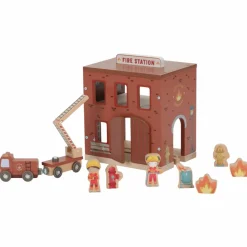 Outlet Caserne de pompiers en bois Petites Voitures, Véhicules Et Circuits