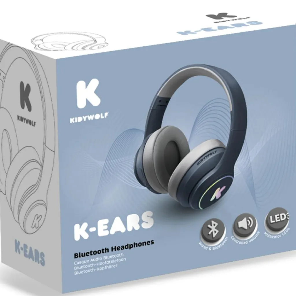 New Casque audio bleu Jouet Éducatif Électronique