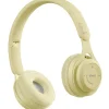Hot Casque audio enfant sans fil Jaune Pastel Conteuse