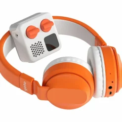 Hot Casque audio sans fil orange Conteuse