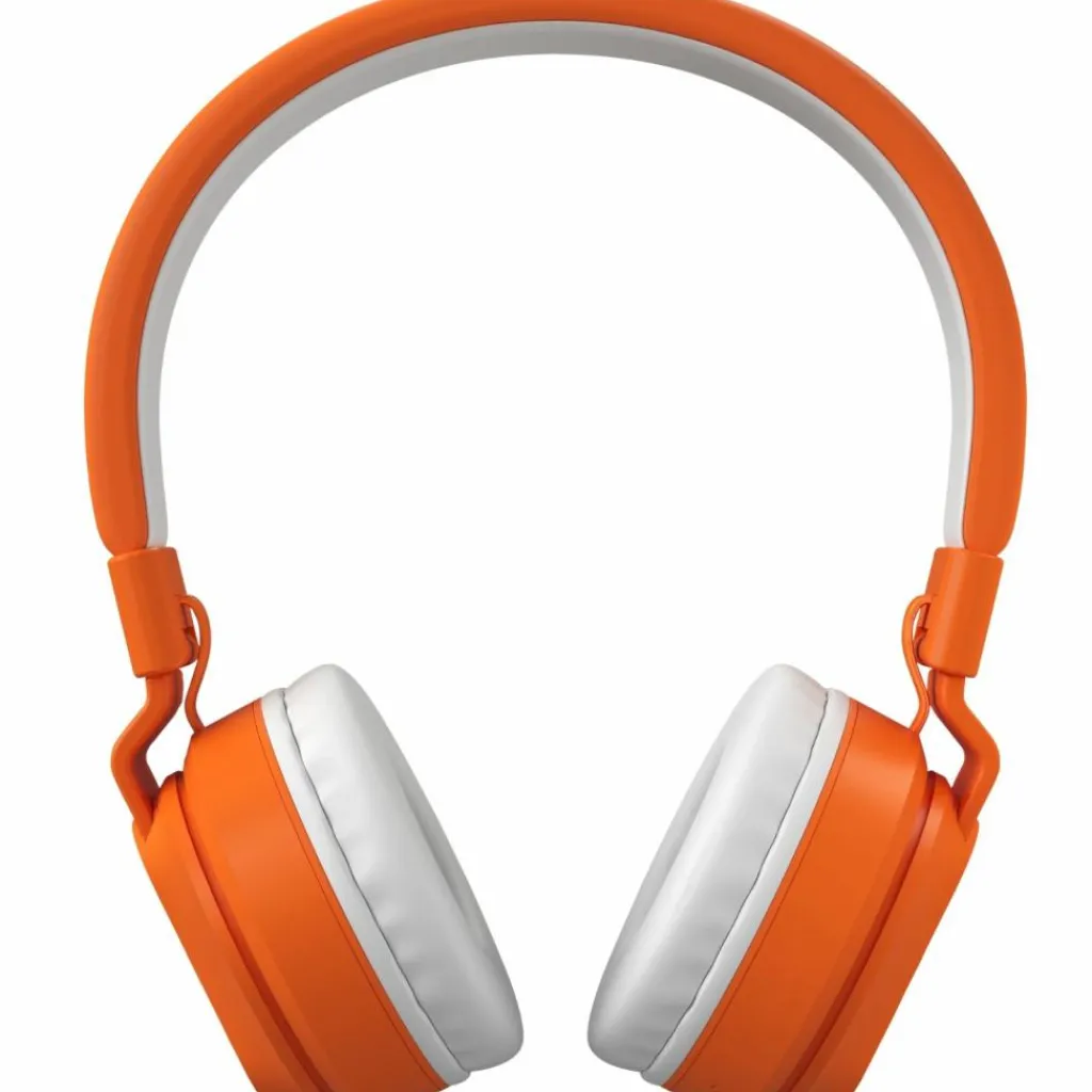 Hot Casque audio sans fil orange Conteuse