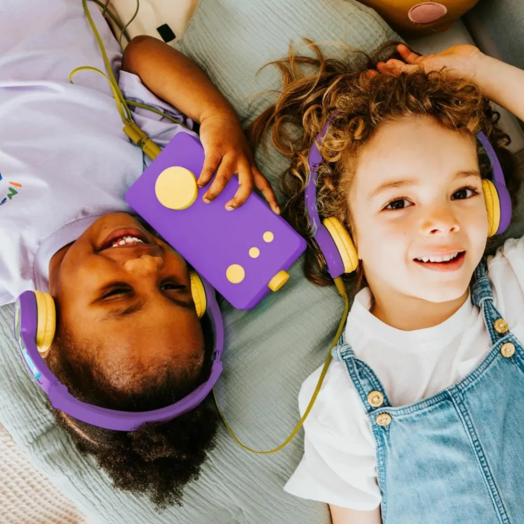 Hot Casque audio Violet pour Ma fabrique à histoires Conteuse