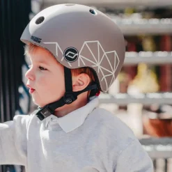 Casque Brown Lines XXS (45-51 cm) Enfant Casque Enfant