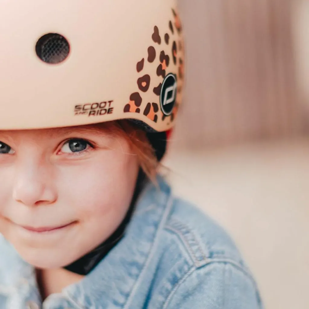 Clearance Casque Leopard XXS (45-51 cm) Enfant Casque Enfant