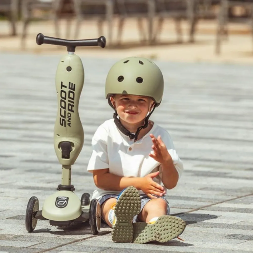 Casque Olive S (51-55 cm) Enfant Casque Enfant
