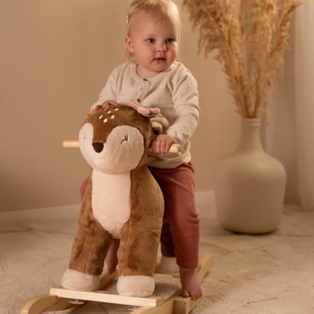 Clearance Cerf à bascule Fairy Garden Jouet À Bascule