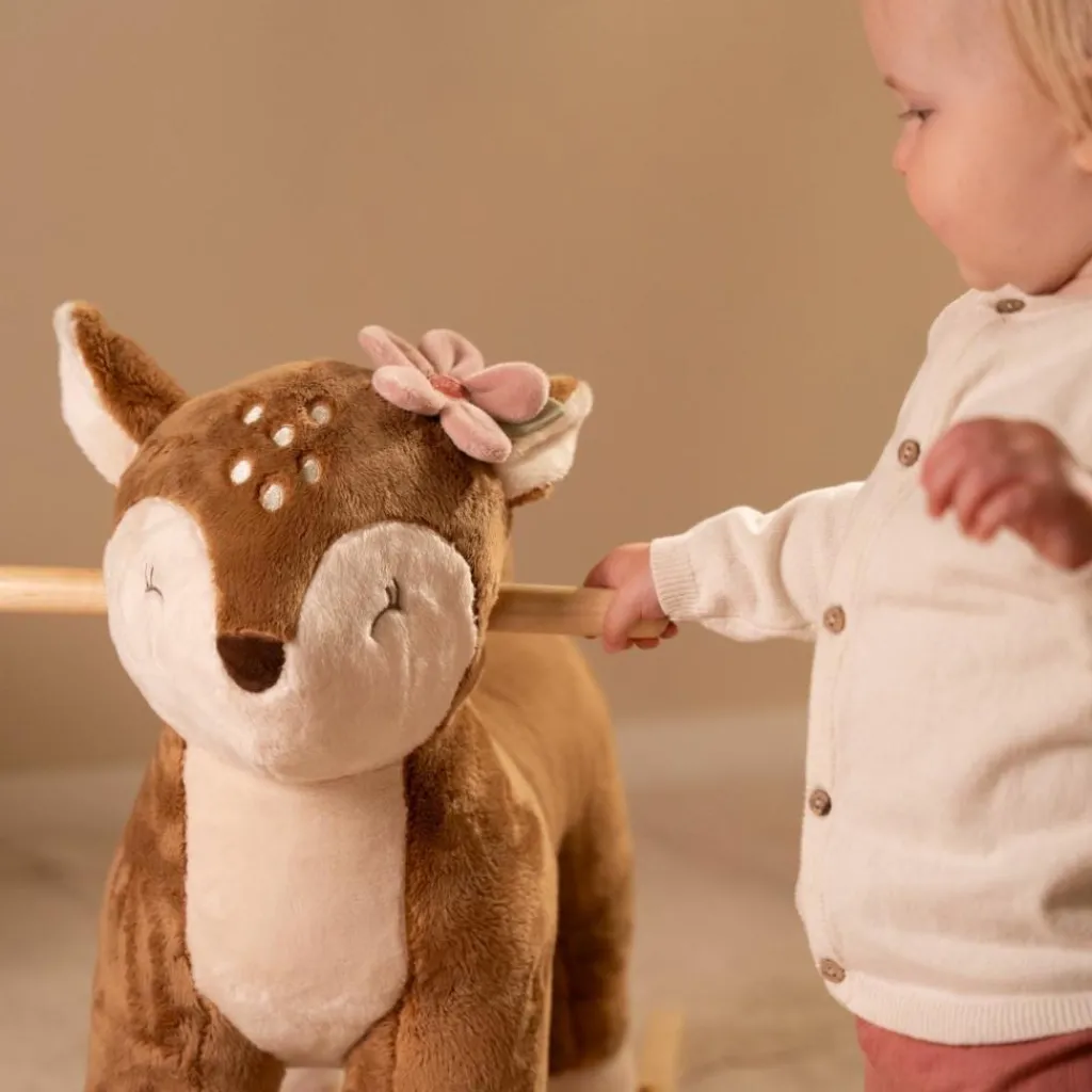 Clearance Cerf à bascule Fairy Garden Jouet À Bascule