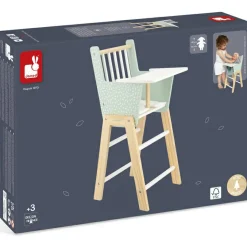 New Chaise haute en bois Zen pour poupée Accessoires Poupée