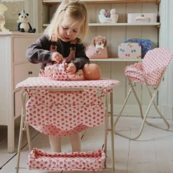 New Chaise haute pour poupée Rosie Rose Accessoires Poupée