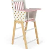 Chaise haute pour poupon Candy Chic Accessoires Poupée