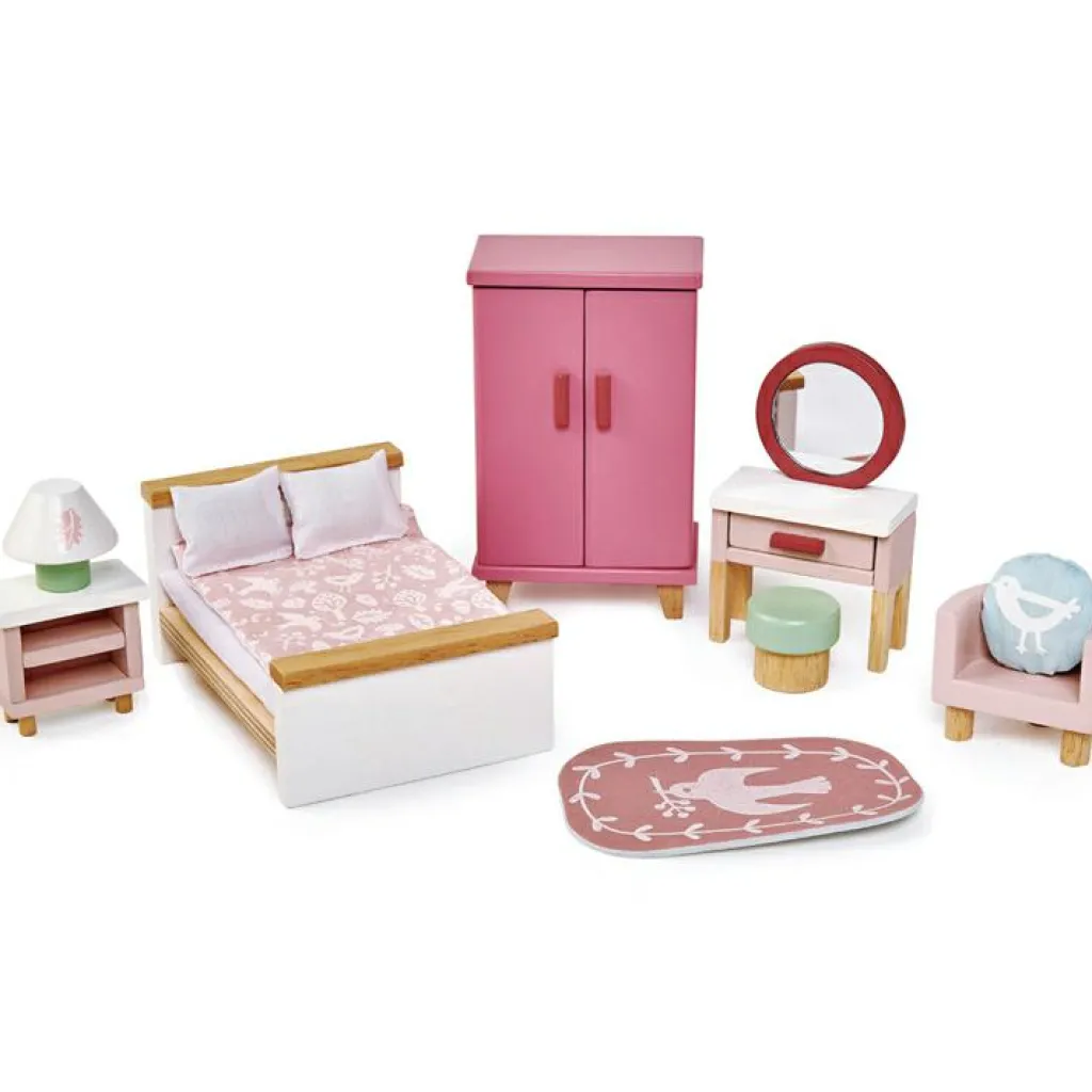 Best Chambre à coucher pour maison de poupée Accessoires Pour Univers De Jeu