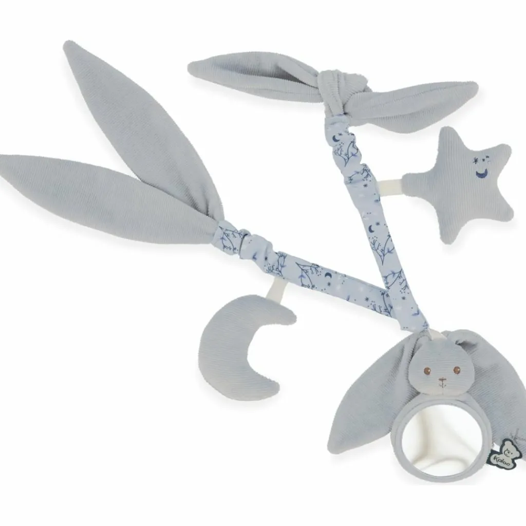 New Chaîne d'activités Lapinoo Bleu Jouet D'Activités À Suspendre