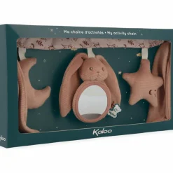 Chaîne d'activités Lapinoo Terracotta Jouet D'Activités À Suspendre