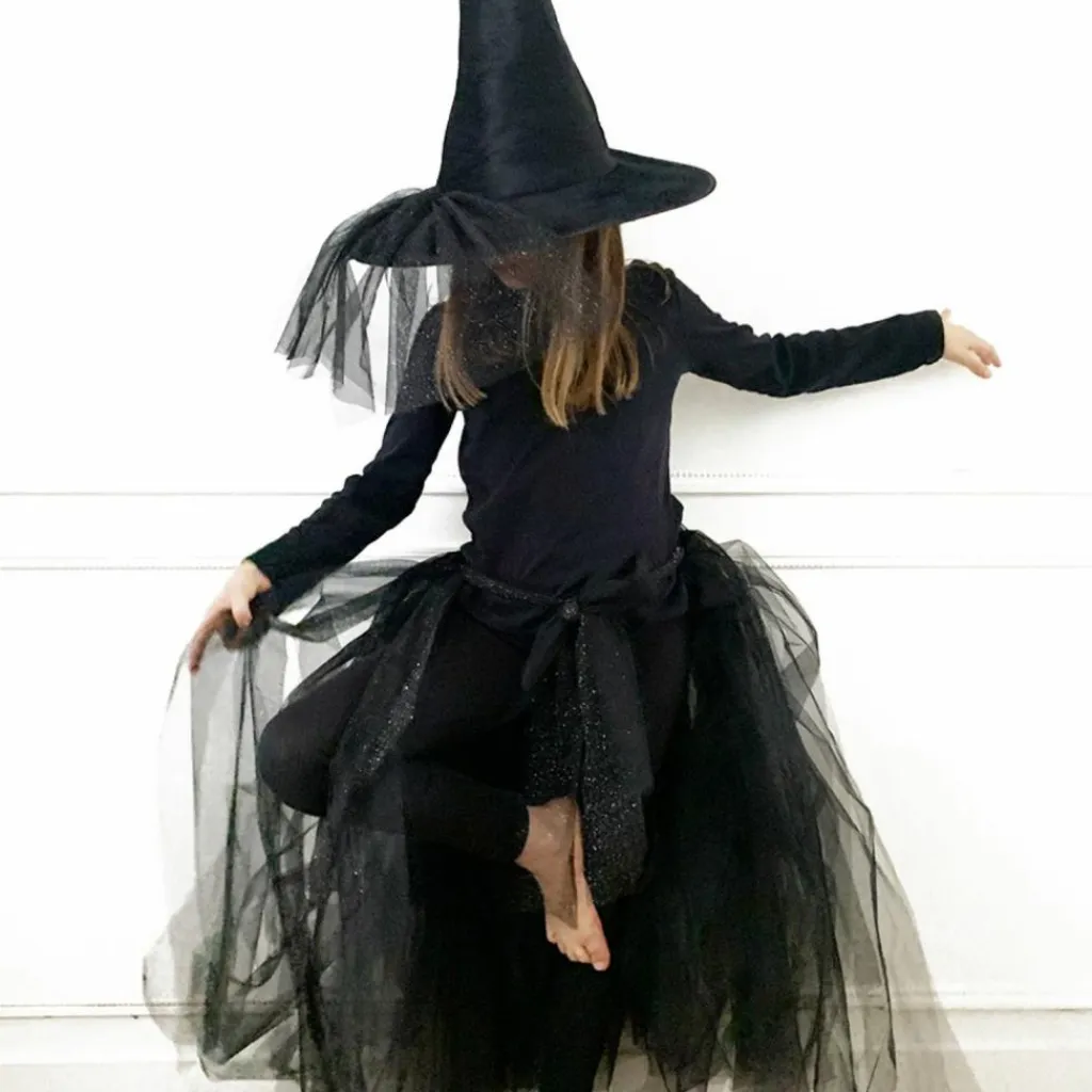 Clearance Chapeau de sorcière Noir Accessoires De Déguisement