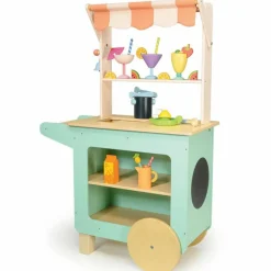 Outlet Chariot bar à jus et cocktails en bois Marchand