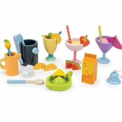 Outlet Chariot bar à jus et cocktails en bois Marchand