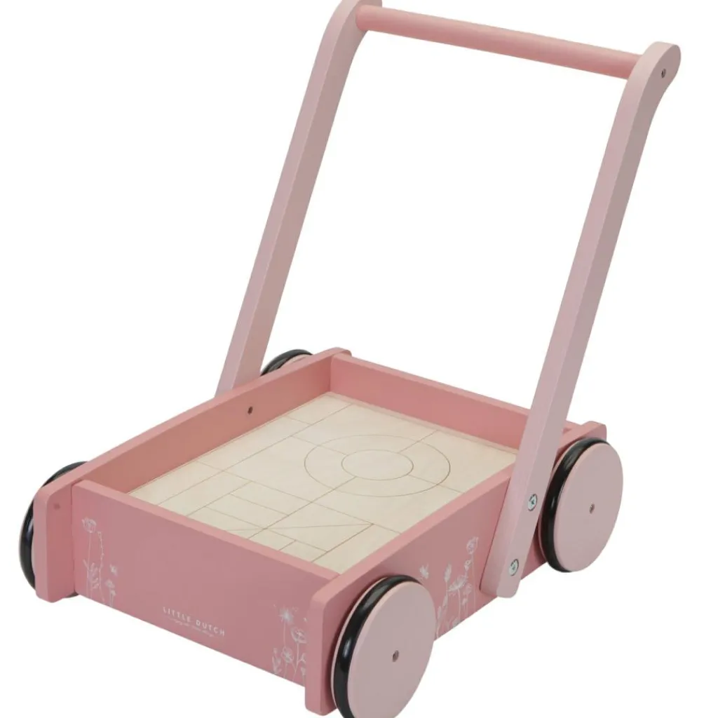 Discount Chariot de marche avec blocs de construction Wild Flowers Chariot De Marche