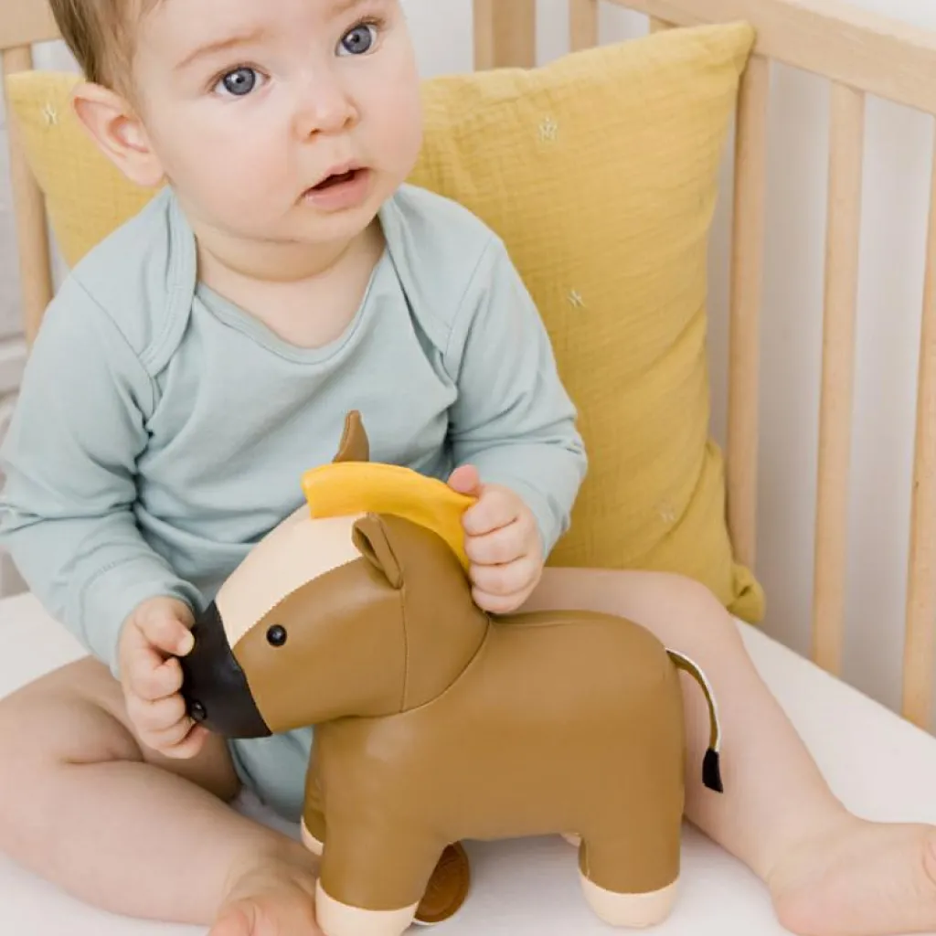 New Charles le Cheval musical Peluche Musicale