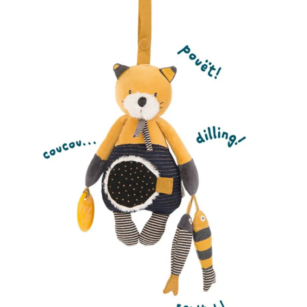 Hot Chat d'activités à suspendre Lulu Les Moustaches Jouet D'Activités À Suspendre