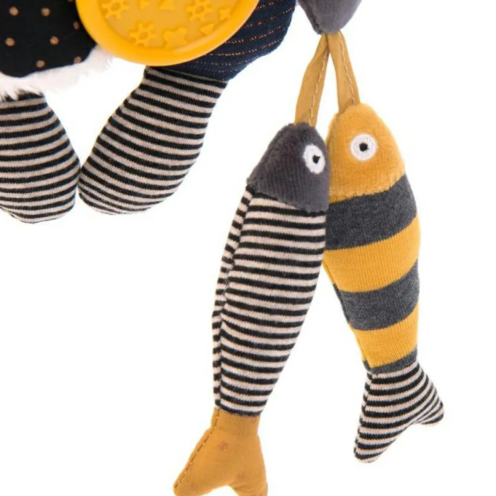 Hot Chat d'activités à suspendre Lulu Les Moustaches Jouet D'Activités À Suspendre