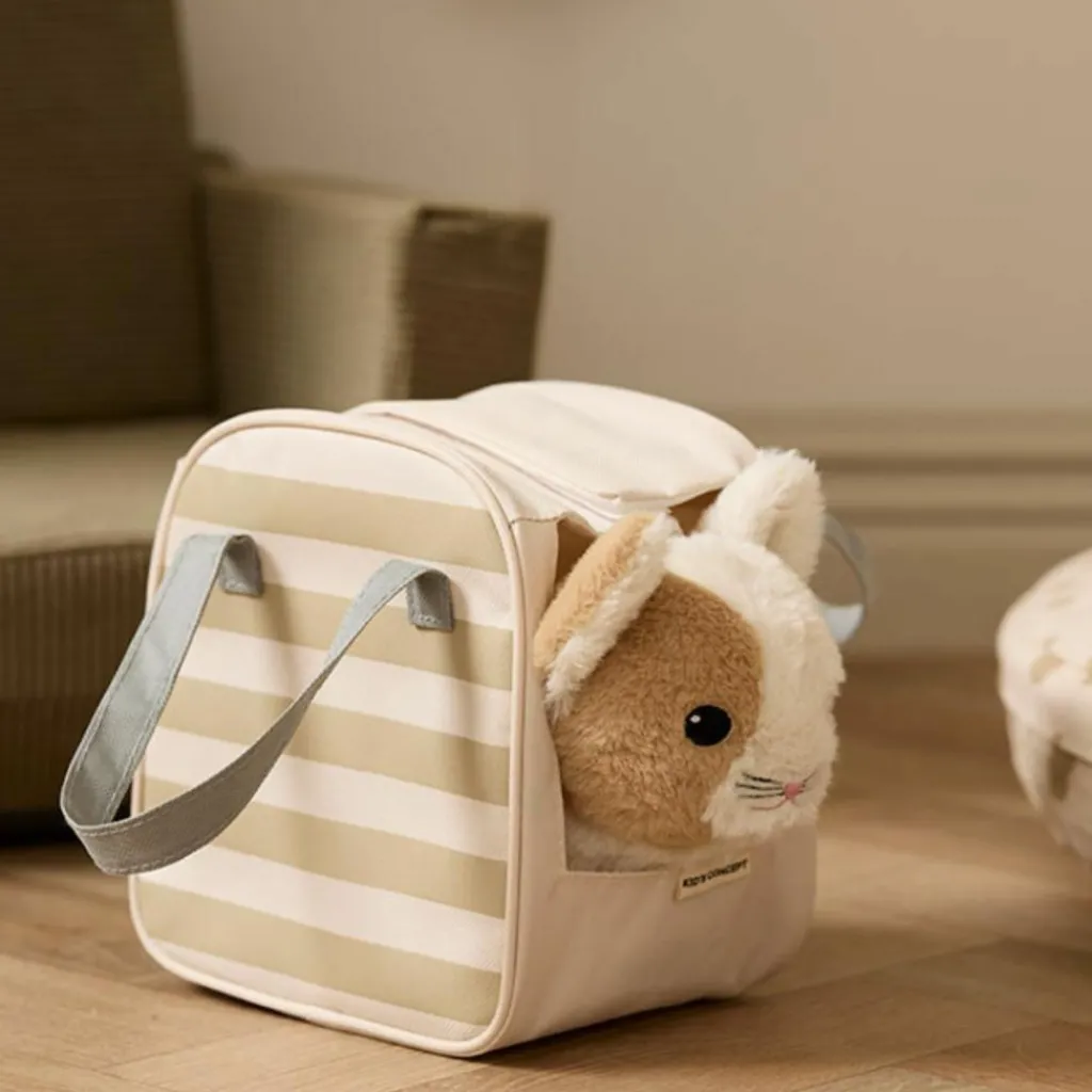 Clearance Chat et son sac de transport Kid's Hub Figurines De Jeu