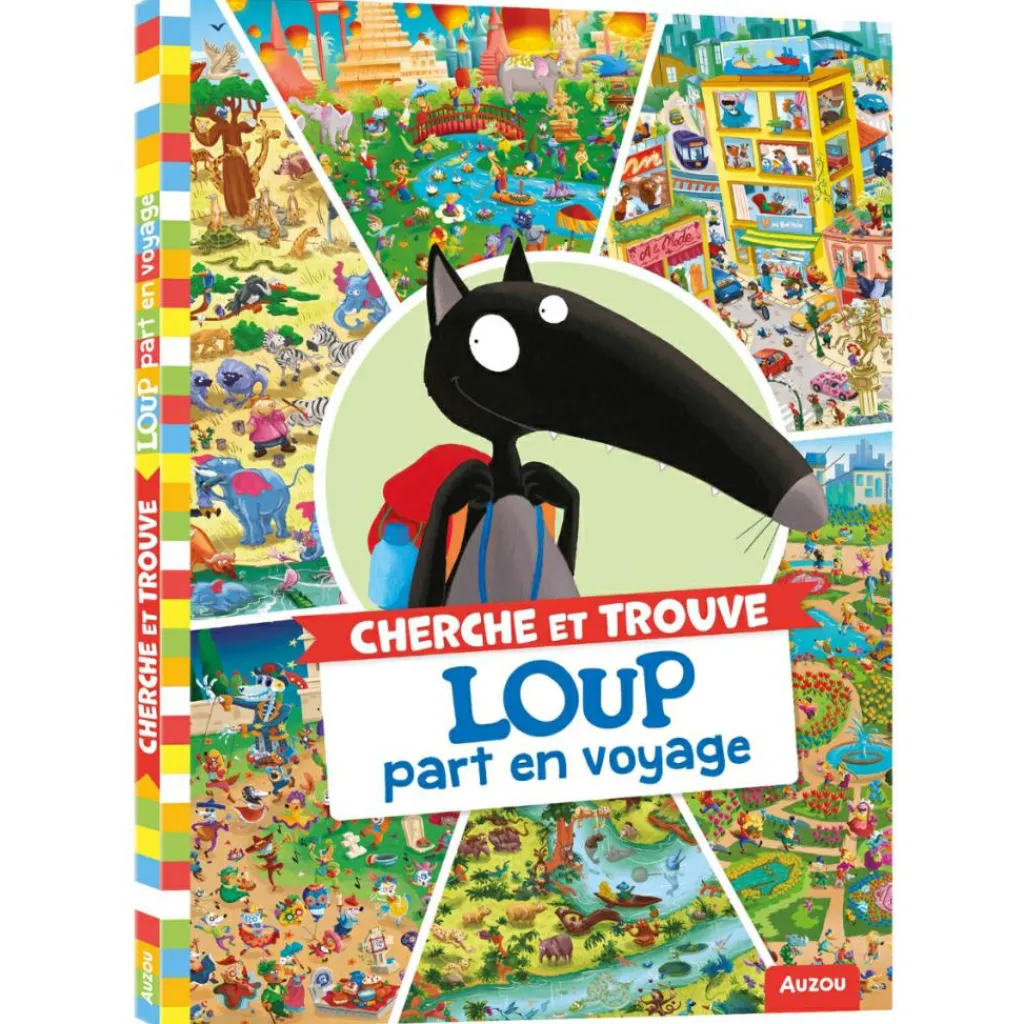 New Cherche & Trouve Loup part en voyage Livre D'Activités