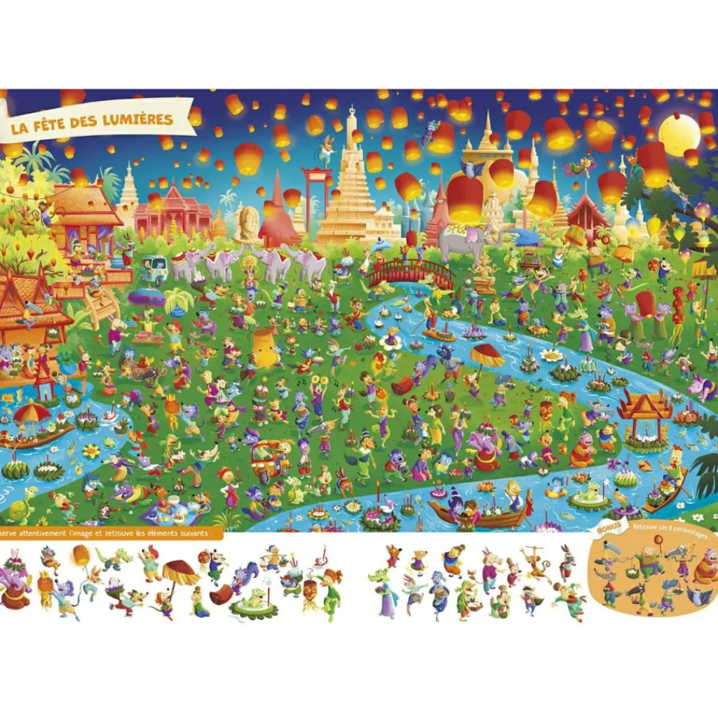 New Cherche & Trouve Loup part en voyage Livre D'Activités