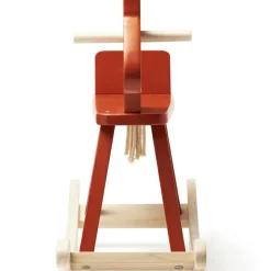 Cheval à bascule rouge orangé Carl Larsson Jouet À Bascule