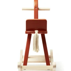 Cheval à bascule rouge orangé Carl Larsson Jouet À Bascule