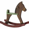 Clearance Cheval à bascule Souris Marron dark brown Accessoires Pour Univers De Jeu