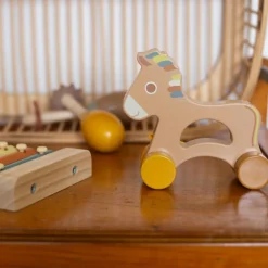 Outlet Cheval en bois à tirer Jouet À Tirer / Pousser