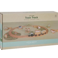 Online Circuit de train en bois Little Farm Petites Voitures, Véhicules Et Circuits
