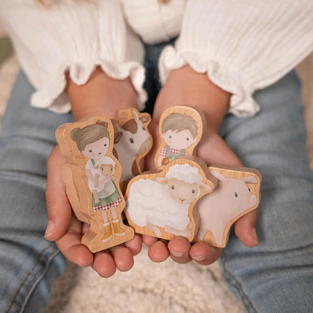 Online Circuit de train en bois Little Farm Petites Voitures, Véhicules Et Circuits