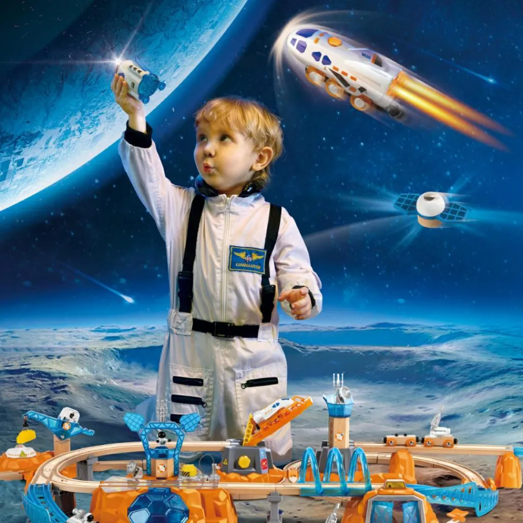 Outlet Circuit mission spatiale sur Mars Petites Voitures, Véhicules Et Circuits