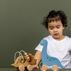 New Circuit voiture en bois Dino Petites Voitures, Véhicules Et Circuits