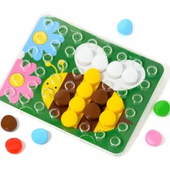 Discount Clic'Educ premier jeu de pions Jouet À Encastrer