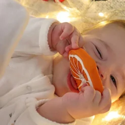 Hot Clémentino l'orange en latex d'hévéa Jouet / Anneau De Dentition