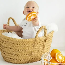 Hot Clémentino l'orange en latex d'hévéa Jouet / Anneau De Dentition