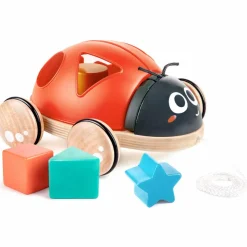 Discount Coccinelle à tirer trieuse de formes Jouet À Encastrer