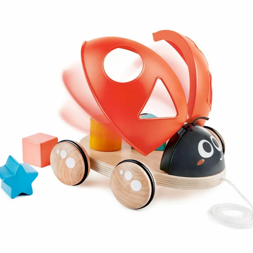 Discount Coccinelle à tirer trieuse de formes Jouet À Encastrer