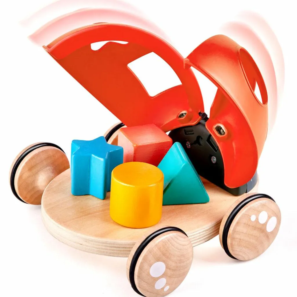 Discount Coccinelle à tirer trieuse de formes Jouet À Encastrer