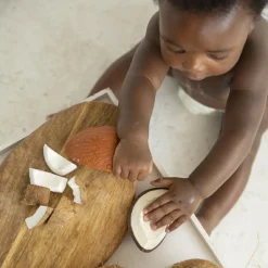 Coco la noix de coco en latex d'hévéa Jouet / Anneau De Dentition