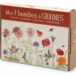 Discount Coffret 7 bombes à graines Le jardin du Moulin Jeu De Jardinage