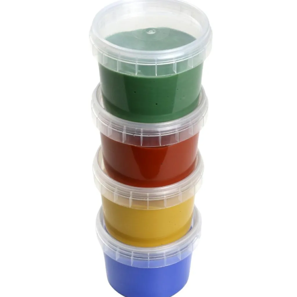 New Coffret Aki peinture aux doigts naturelle et vegan (assort. 4 pots) Dessin Et Peinture