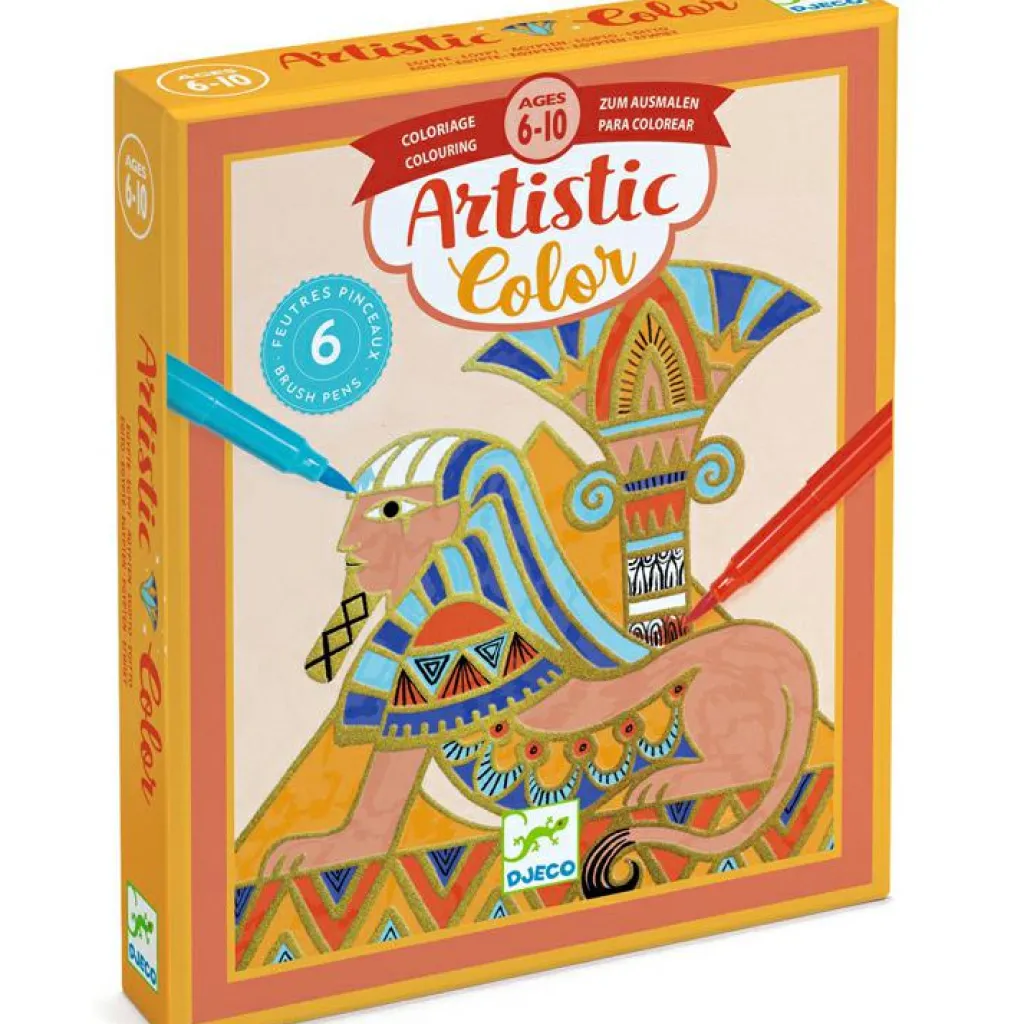 Sale Coffret créatif Artistic Color Egypte Activités Manuelles